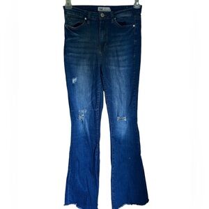 YMI Denim collection High rise flare jeans juniors size 9/29 see description